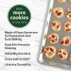 (3 pack) 21" x 15" Aluminum Extra Large Rectangular Cookie Baking Sheet Pan
